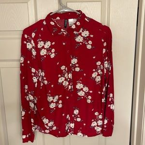 Womens Casual button down shirt